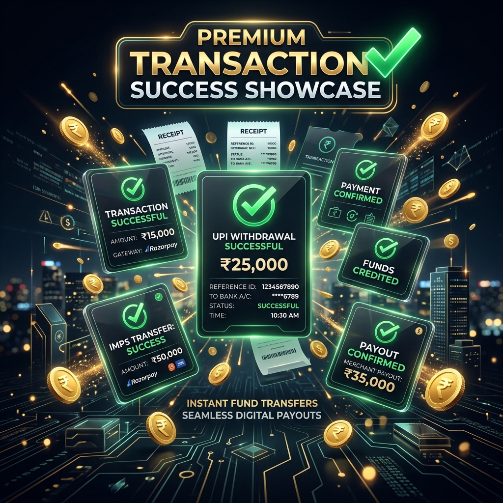 Tiger Exch Withdrawal Success Proofs